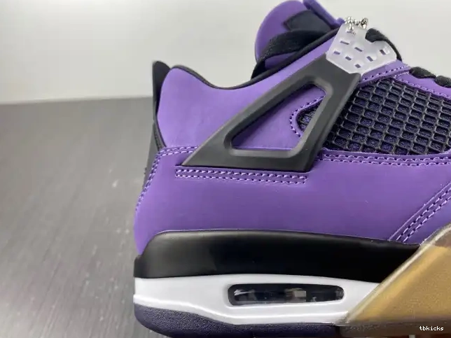 Cheap TB Purple LN4 766296 (Friends Scott Travis and Family) Jordan 4 Retro 0603